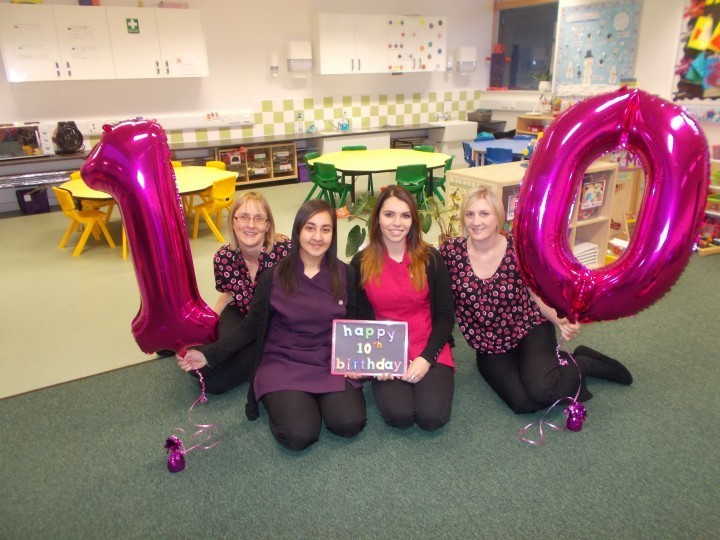 Telford nursery marks 10 year anniversary