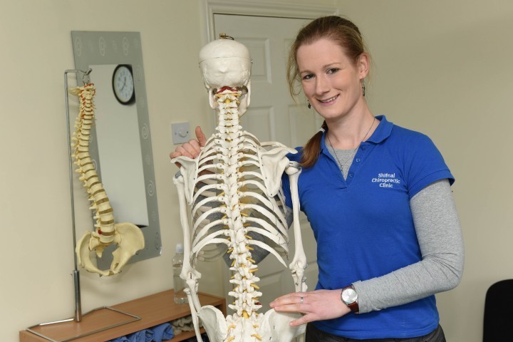 Shropshire chiropractor celebrates record year with move to bigger clinic